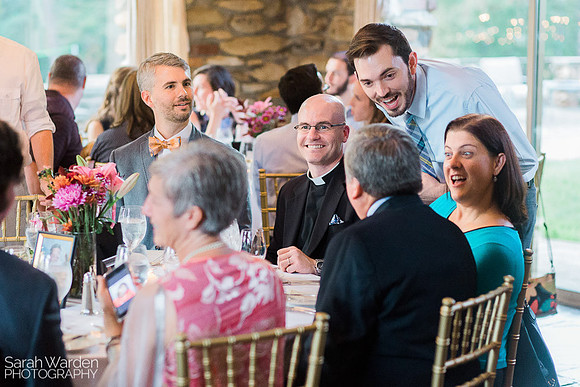 Groom and Guests at Graylyn Estate