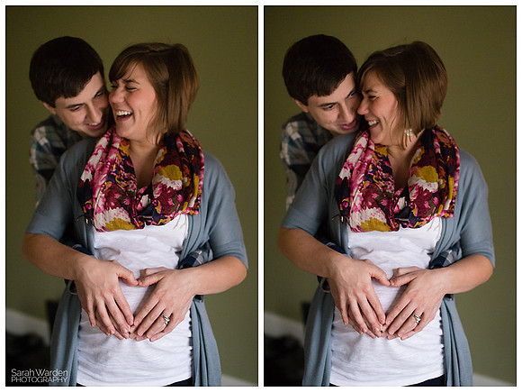 maternity photo shoot in rural hall, nc